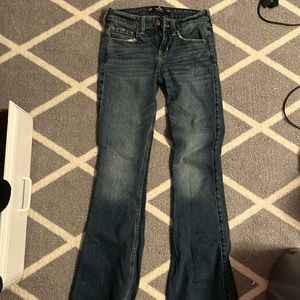 Hollister low rise flare jeans vintage